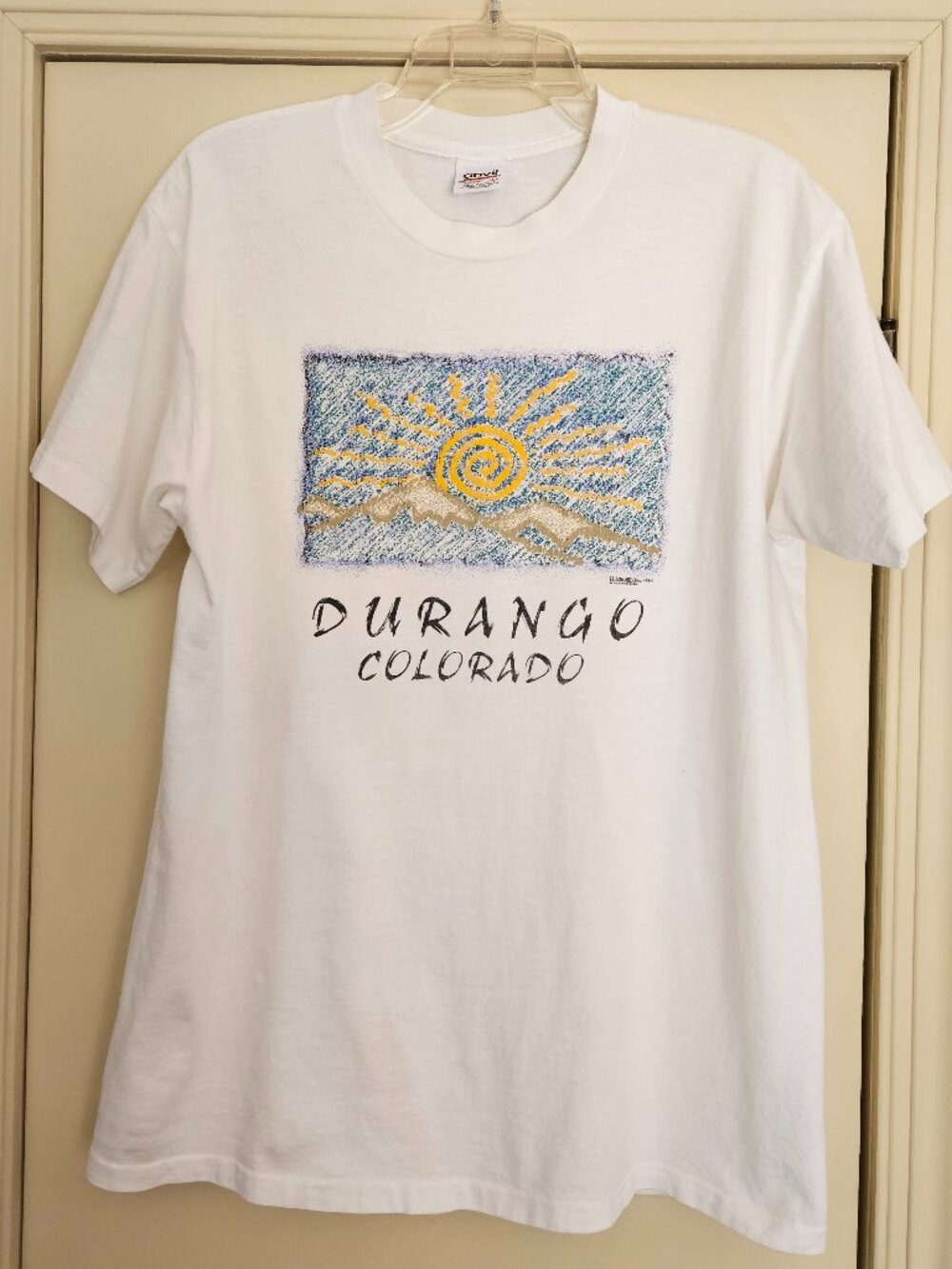 Free W/ Purchase T Shirt Durango Size L Short Sleeve Tee Cotton